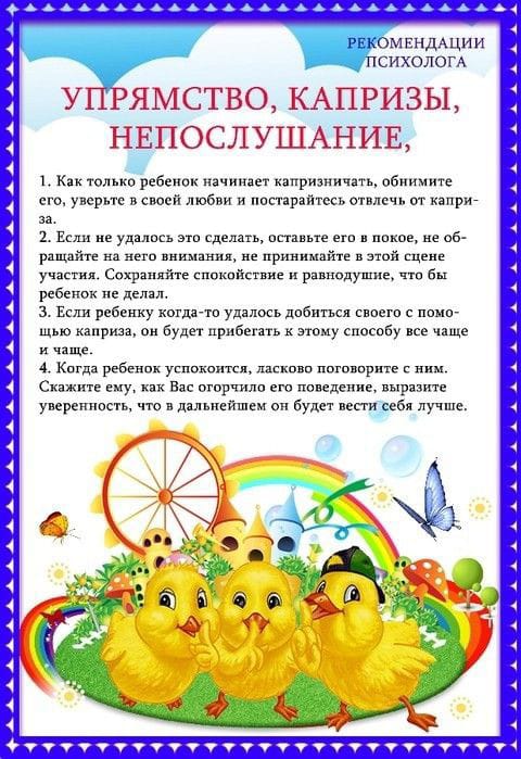 РЕКОМЕНДАЦИЯ ПСИХОЛОГА