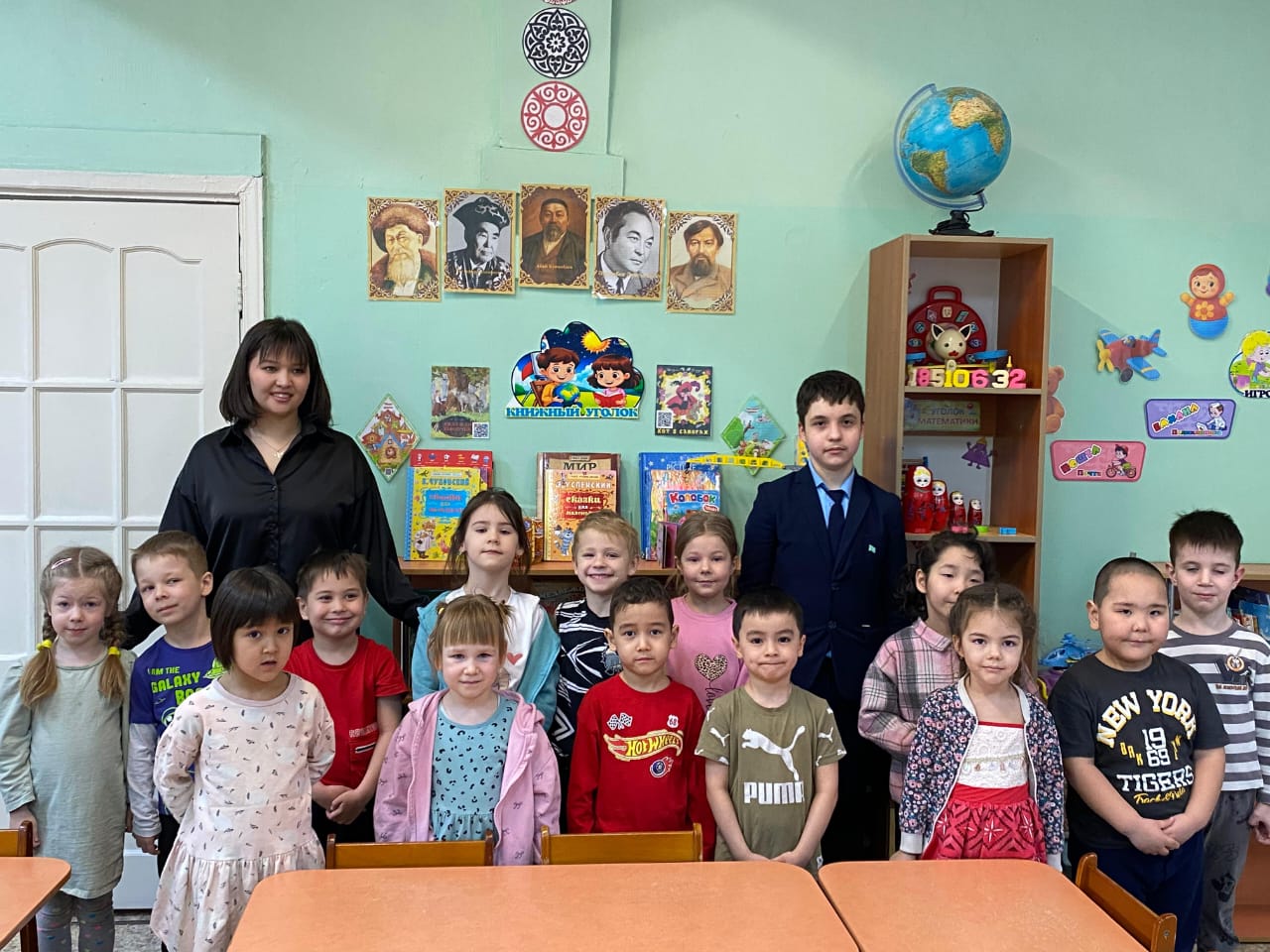 "Шын жүректен кітап сыйла" №34 гимназиядан тарту